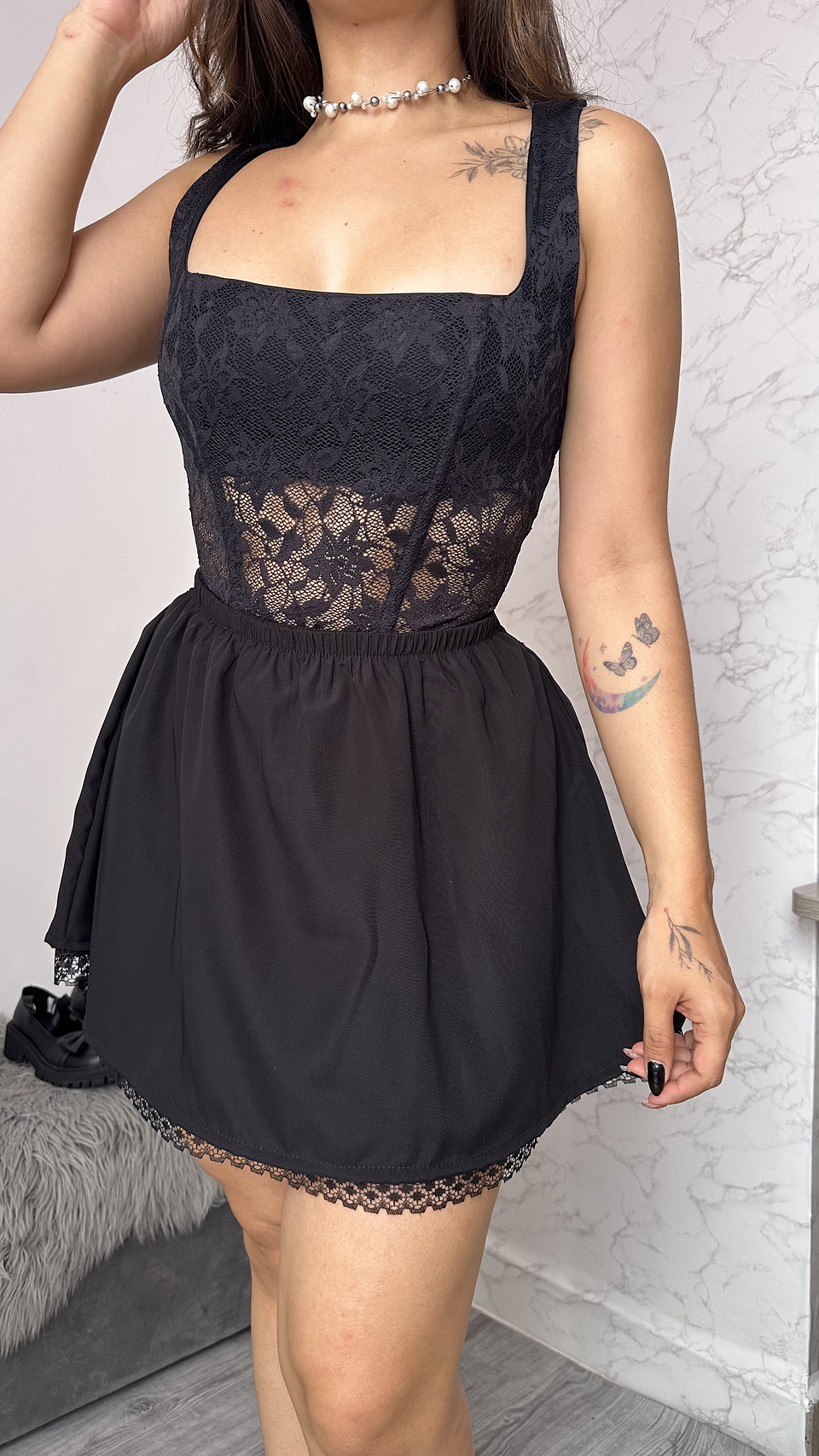 CRISTAL CORSET NEGRO 5