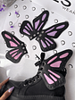 ALAS DE MARIPOSA GRANDES PARA BOTAS LILA - Miniatura 3