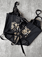 MATILDA BUSTIER NEGRO/GOLD - Miniatura 2