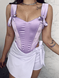 LUCIANA CORSET LILA - Miniatura 3