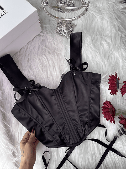 LUCIANA CORSET NEGRO