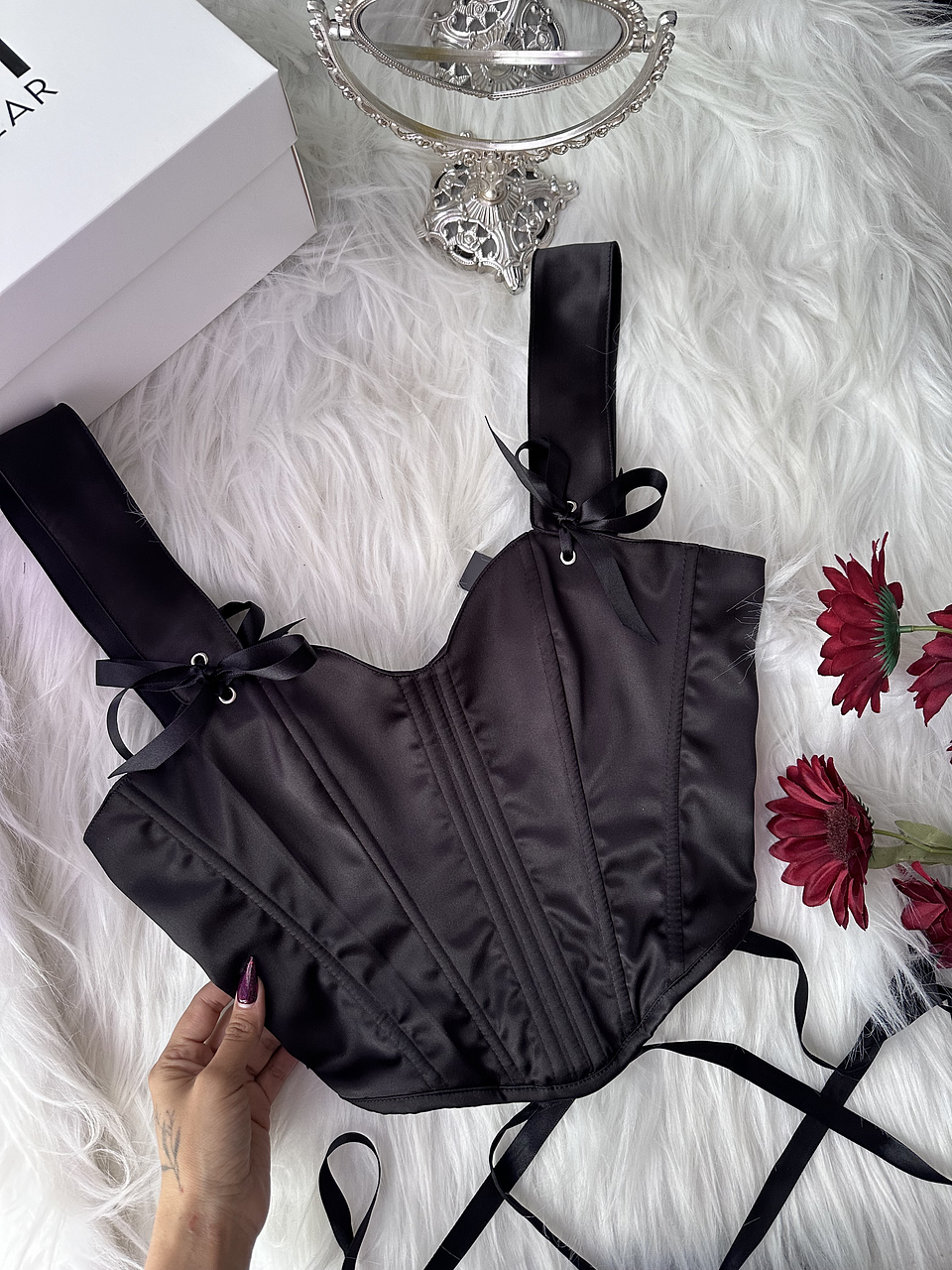 LUCIANA CORSET NEGRO 1