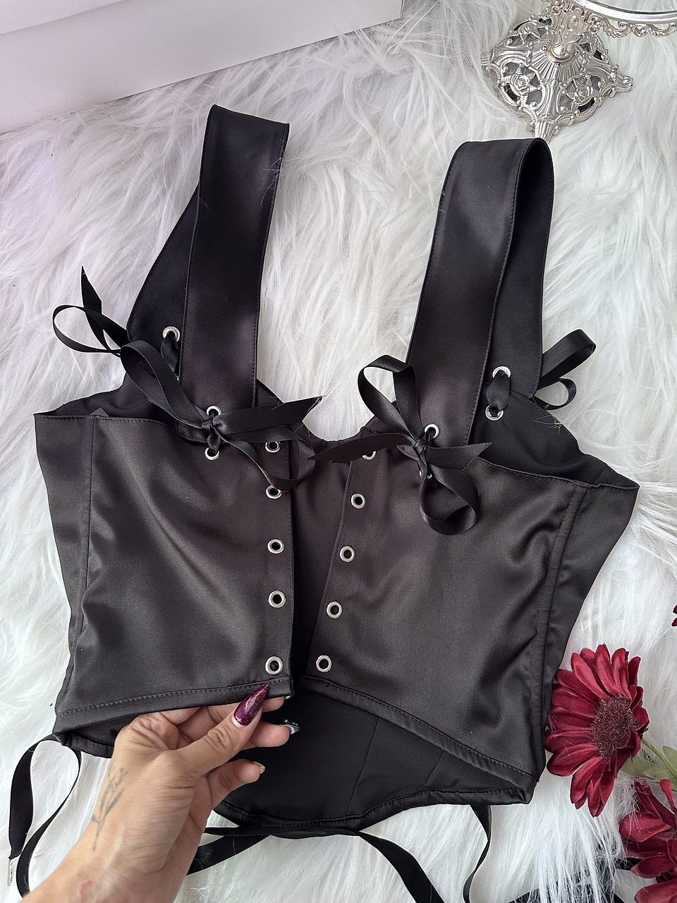 LUCIANA CORSET NEGRO 4