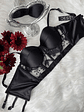 BASIC GUIPIURE BUSTIER NEGRO - Miniatura 1