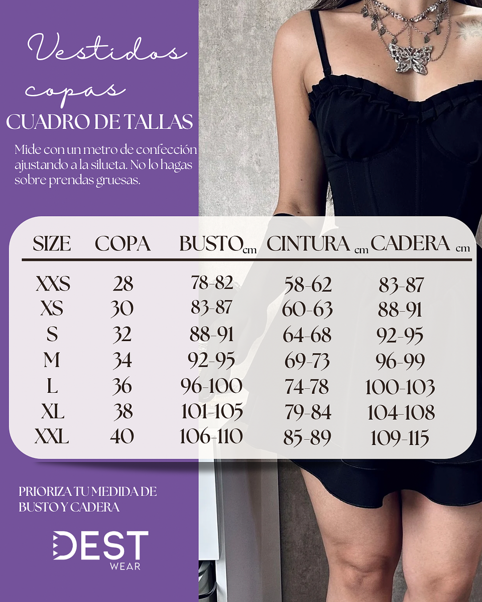 VIVIAN DRESS NEGRO LARGO 5