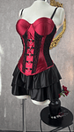 SWEET POISON CORSET VINOTINTO  - Miniatura 2