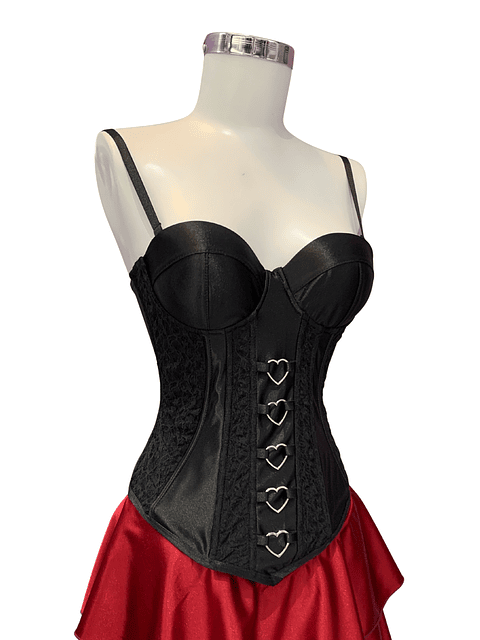 SWEET POISON CORSET NEGRO 