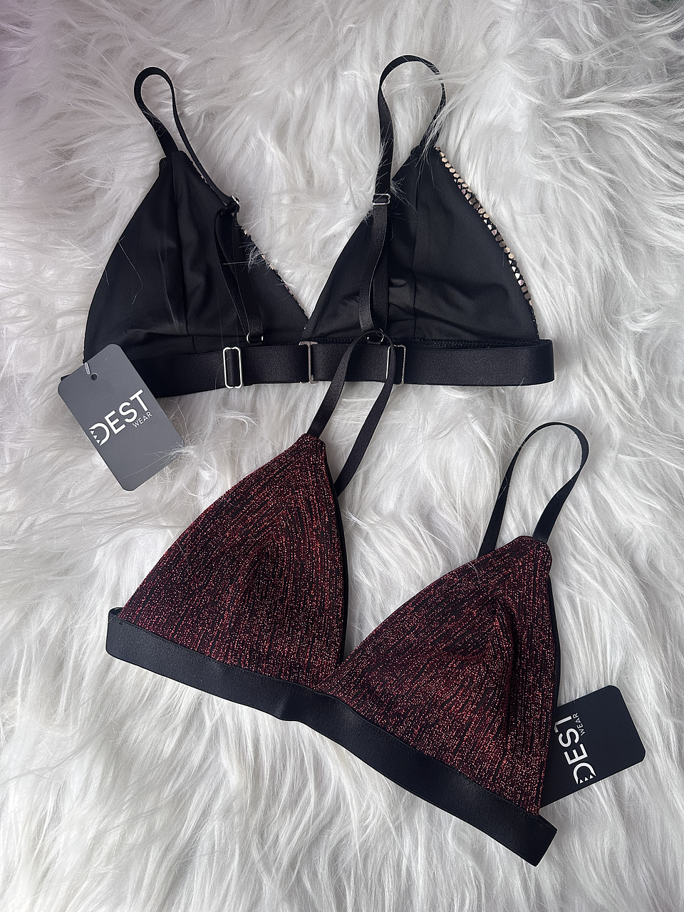 TOP BASIC TRIANGULO SHINE ROJO 1