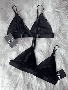 TOP BASIC TRIANGULO TERCIOPELO