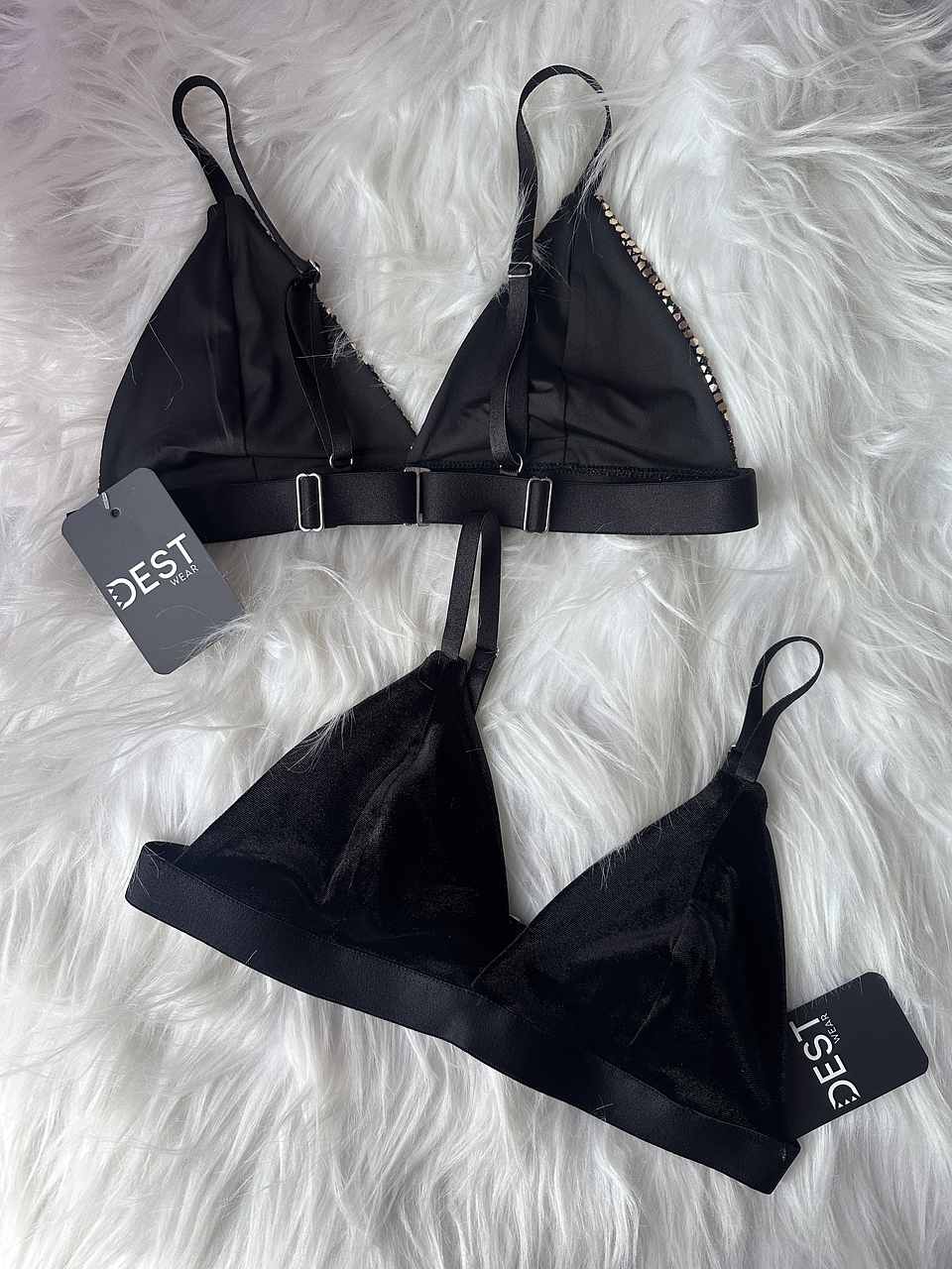 TOP BASIC TRIANGULO TERCIOPELO 1