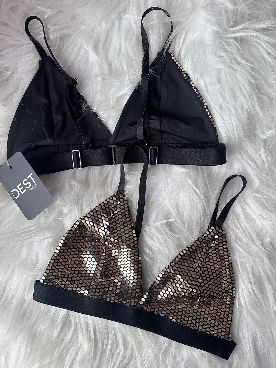 TOP BASIC TRIANGULO SHINE DORADO 1