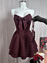 LUNA DRESS VINOTINTO