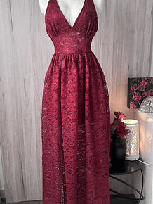 MARIBEL DRESS VINOTINTO