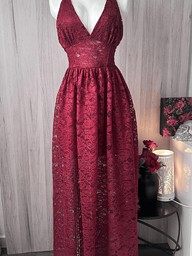 MARIBEL DRESS VINOTINTO