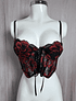 ROSETA RED BUSTIER 