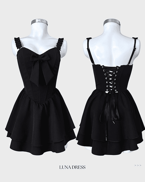 LUNA DRESS NEGRO