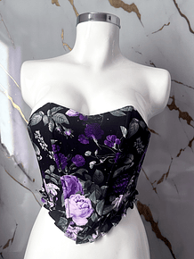 PRETTY CORSET FLORES