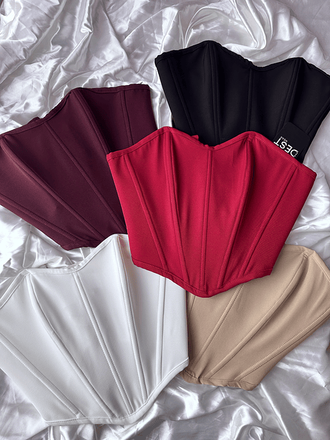 ADARA CORSET CORTO NEGRO