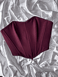 ADARA CORSET CORTO VINOTINTO - Miniatura 1