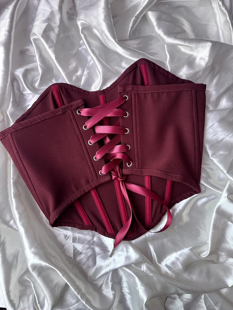 ADARA CORSET CORTO VINOTINTO 2