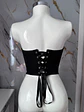 ADARA CORSET CORTO NEGRO - Miniatura 2
