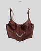CLOÉ BUSTIER COCOA - Miniatura 1