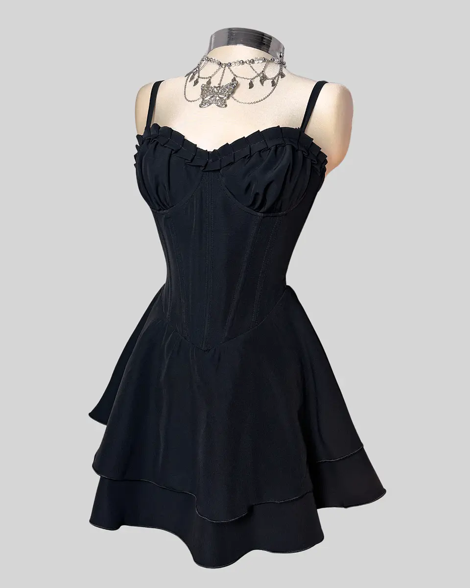 VIVIAN DRESS NEGRO 1