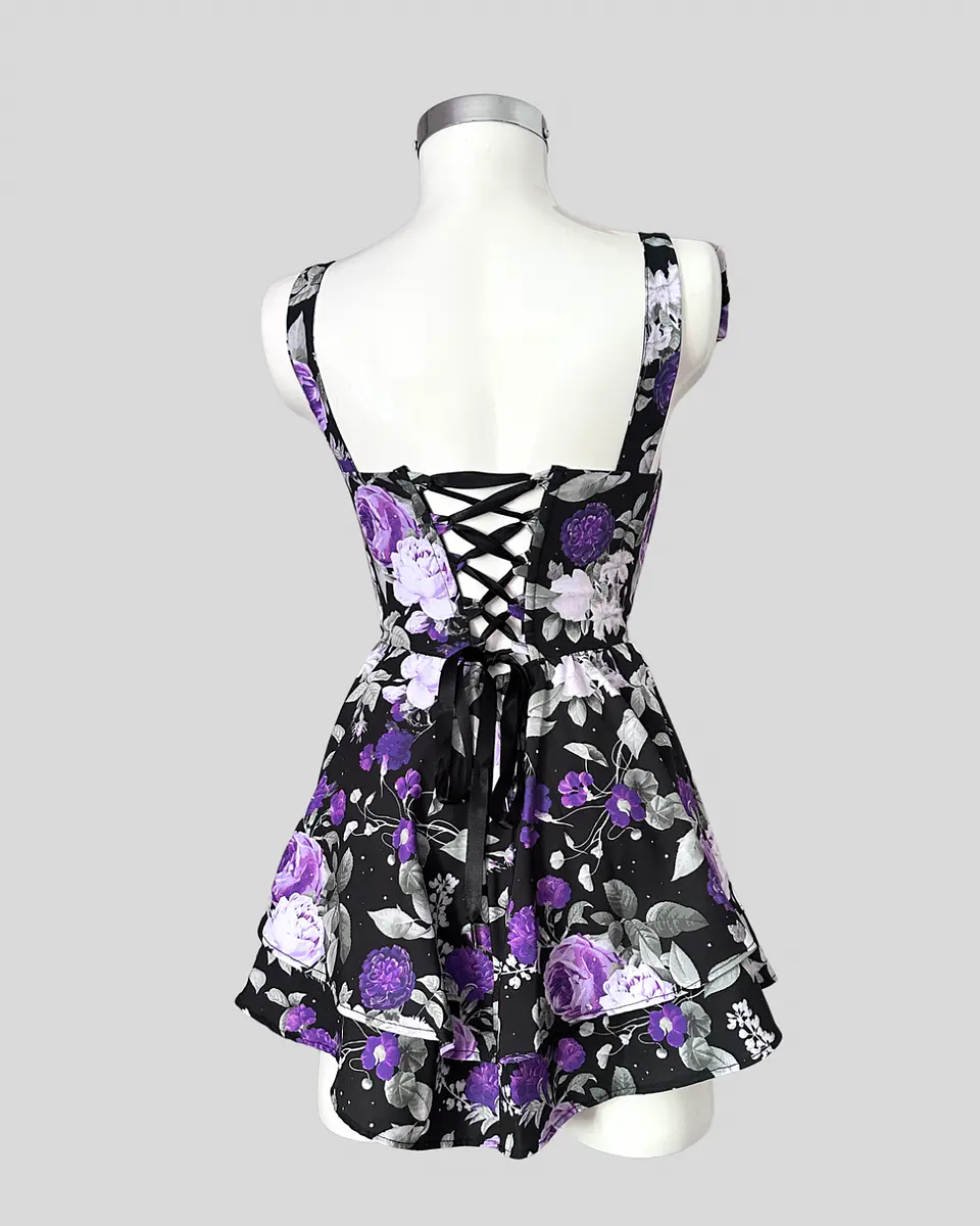 ROSSMARY DRESS ROSAS MORADAS 2