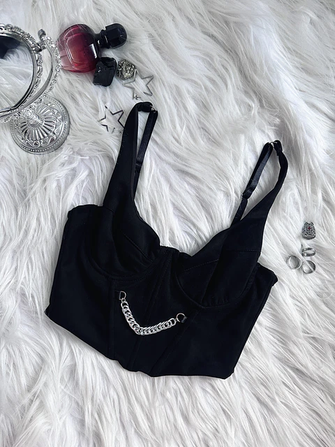 CLOÉ BUSTIER NEGRO