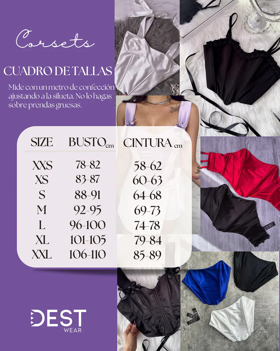 ADARA CORSET LARGO NEGRO 3