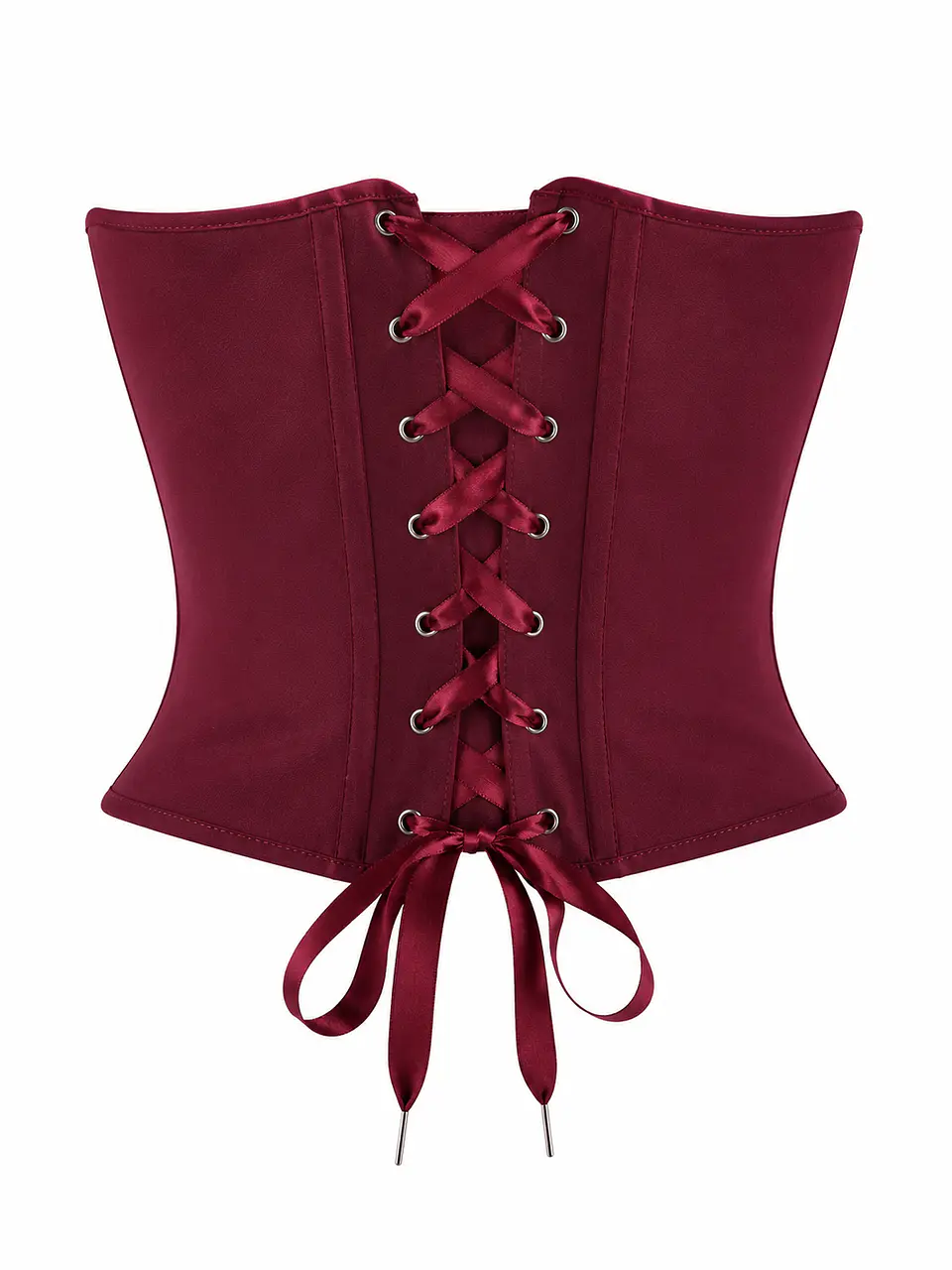 ADARA CORSET LARGO REDWINE 2