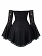 BELLA ENCAJE DRESS NEGRO - Miniatura 2