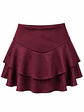FALDASHORT HECHIZO VINOTINTO GAMUZA - Miniatura 1