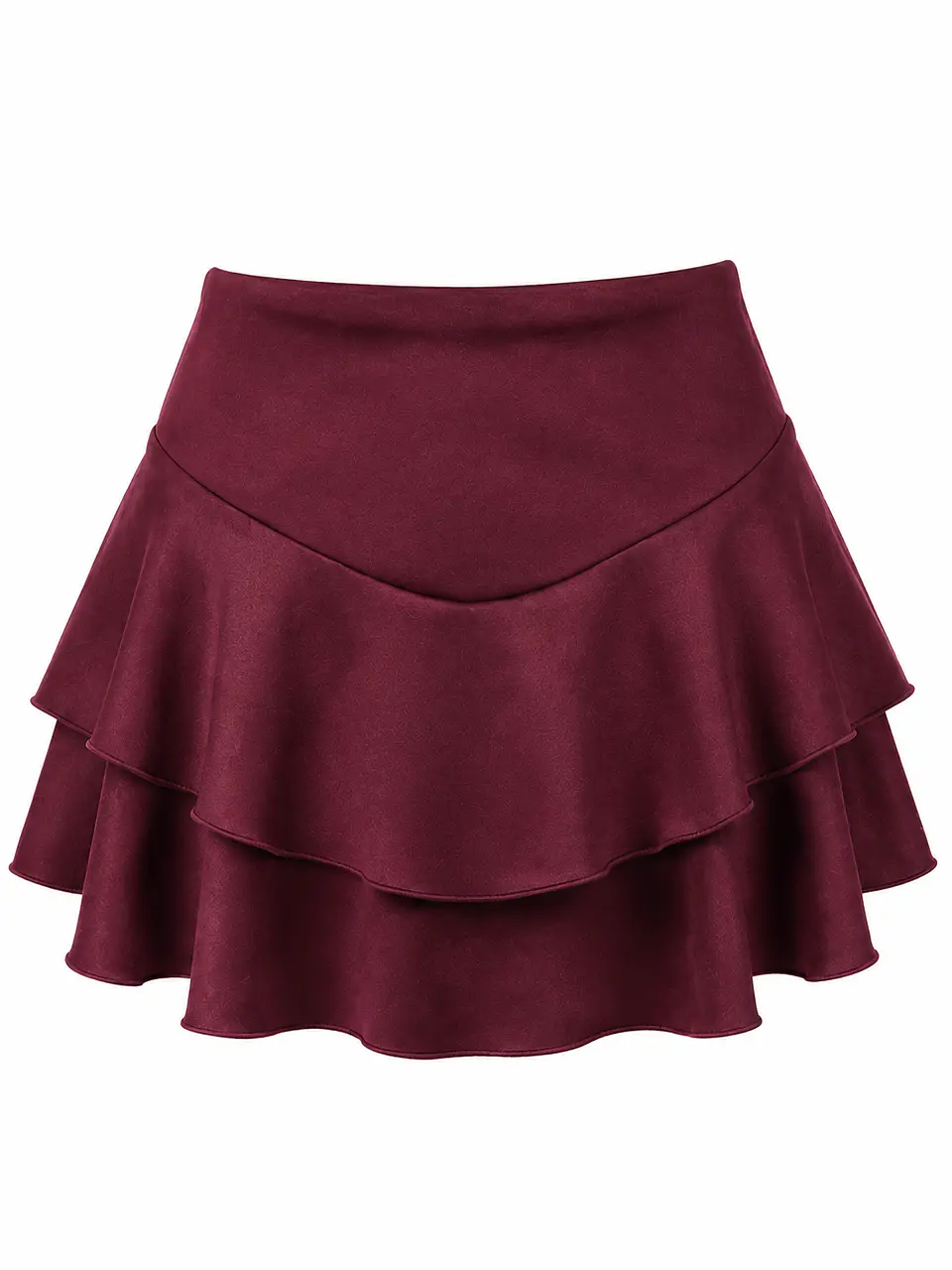 FALDASHORT HECHIZO VINOTINTO GAMUZA 1