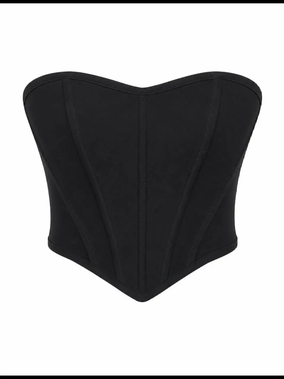 ADARA CORSET CORTO NEGRO 1