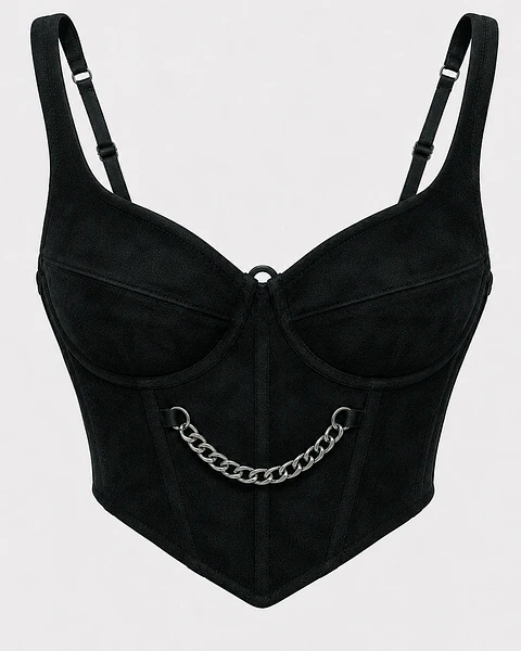CLOÉ BUSTIER NEGRO