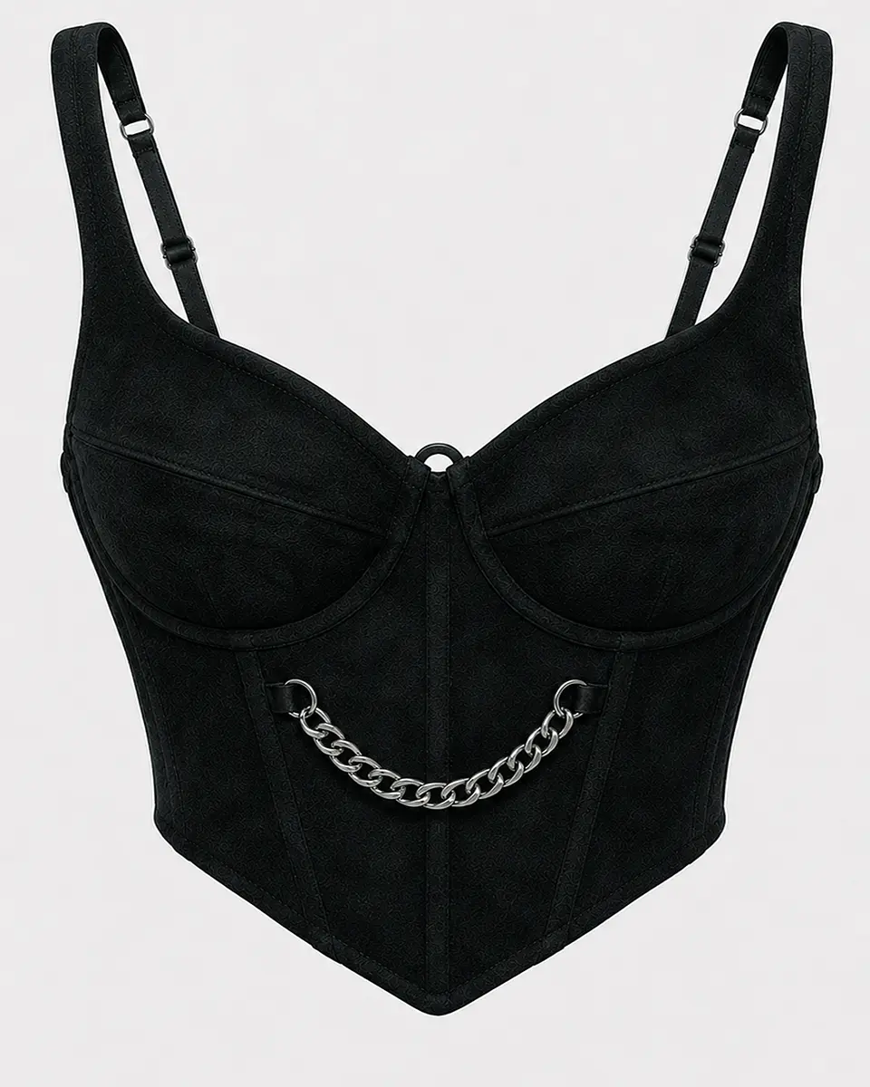 CLOÉ BUSTIER NEGRO 1