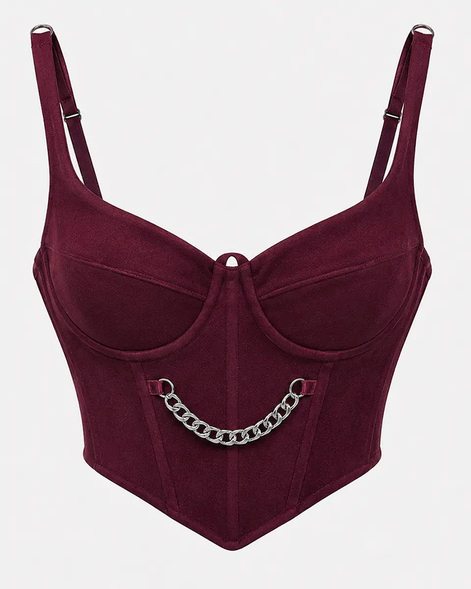 CLOÉ BUSTIER REDWINE  1