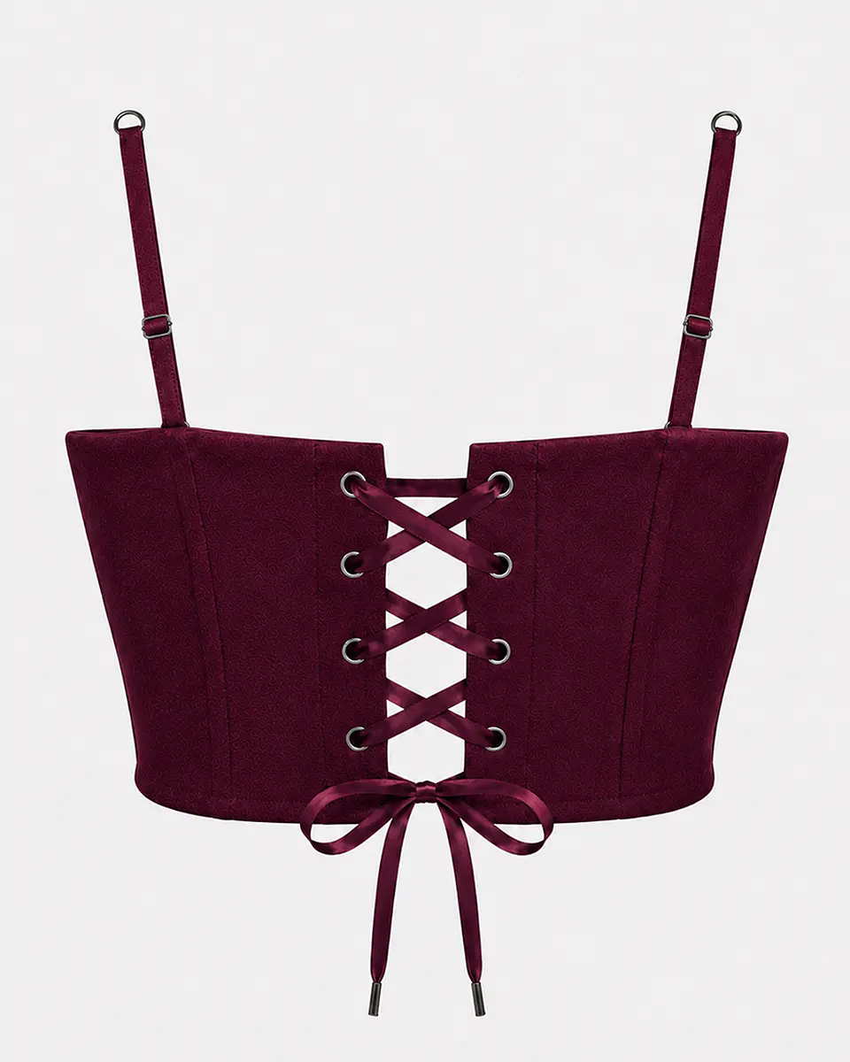 CLOÉ BUSTIER REDWINE  2