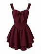 LUNA DRESS VINOTINTO - Miniatura 1