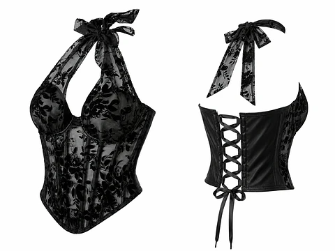 MARIANA CORSET NEGRO 