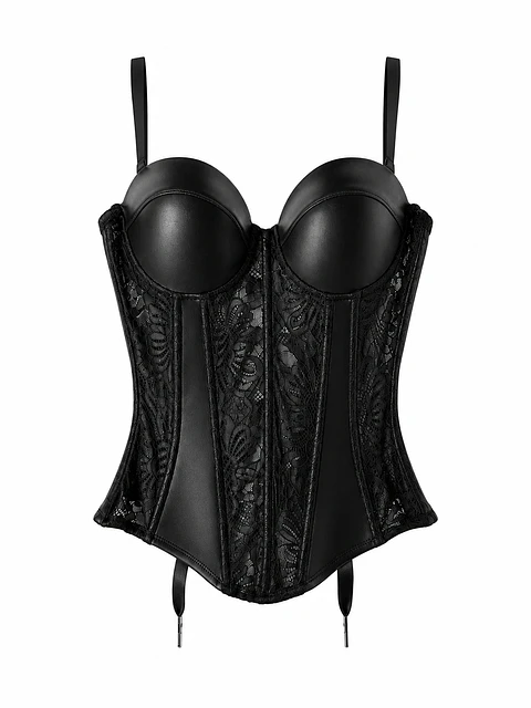 SIRENIA CORSET NEGRO 