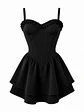 VIVIAN DRESS NEGRO - Miniatura 1