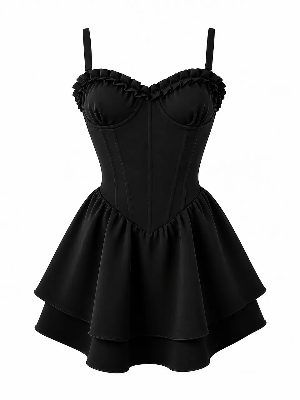 VIVIAN DRESS NEGRO 1