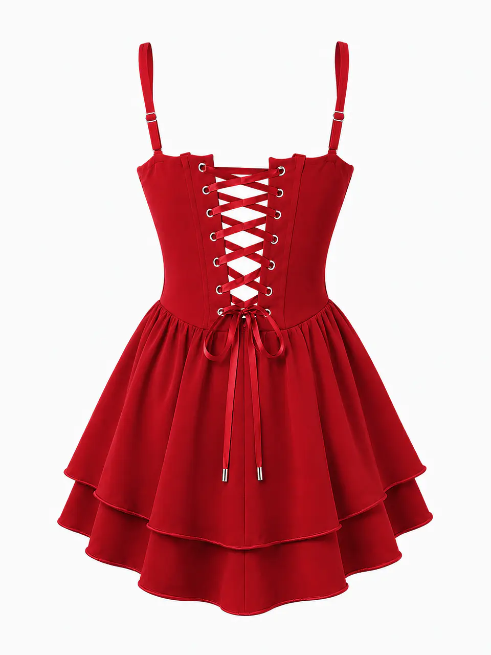 VIVIAN DRESS ROJO 2