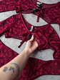 BELL CROPPED ENCAJE REDWINE - Miniatura 3