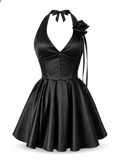 MONROE DRESS NEGRO