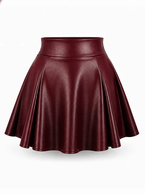 AYRA FALDASHORT VINOTINTO