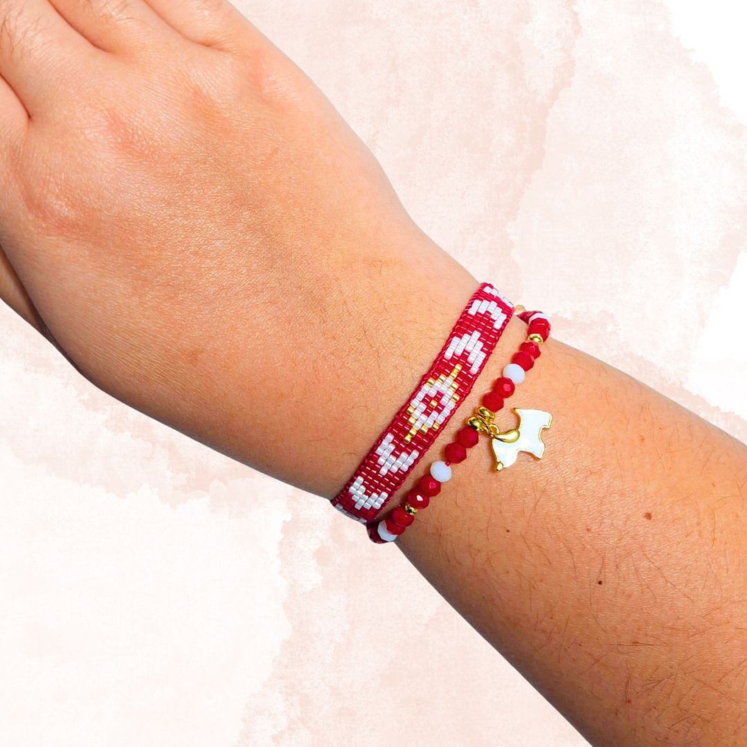 PULSERAS DUO  RED DOG 2