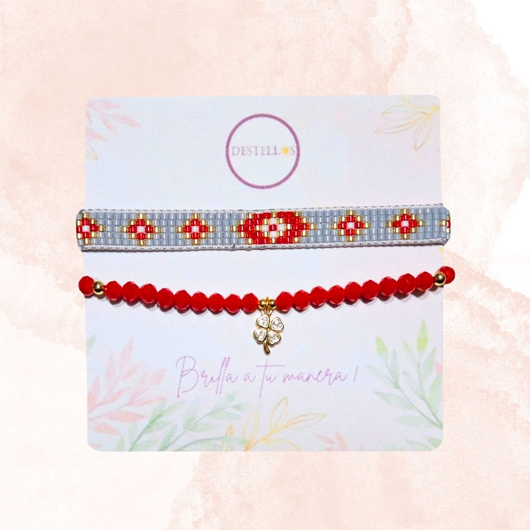 PULSERAS DUO GOLPE DE SUERTE 3